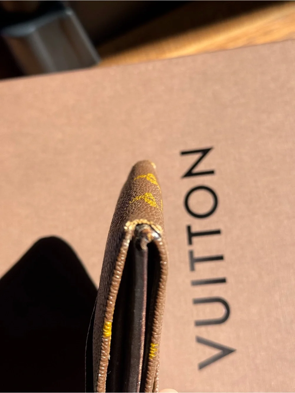 Pre date code Louis Vuitton Compact Trifold Monogram Wallet